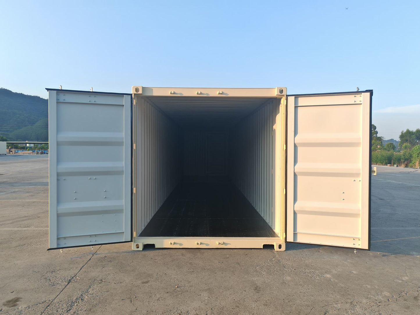 40ft high cube double door shipping container (New)